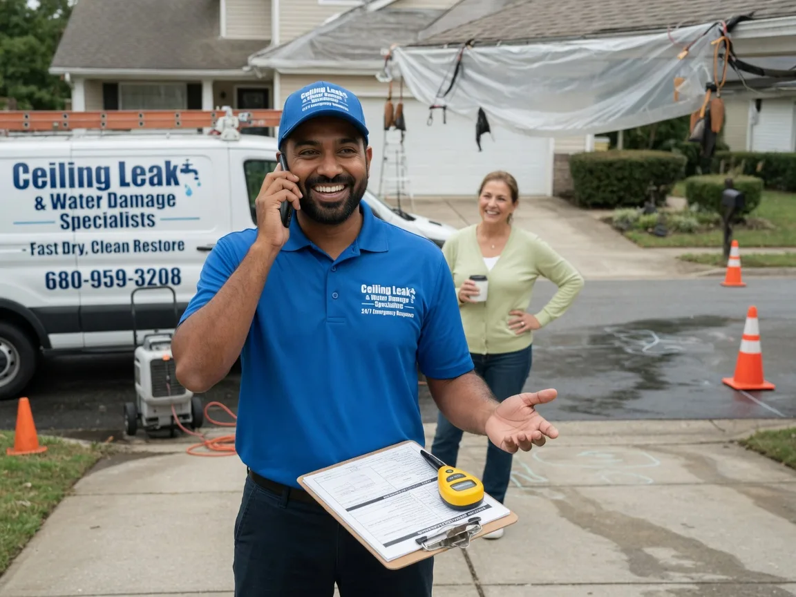 Ceiling Leak Cleanup Reed City, MI FAQs